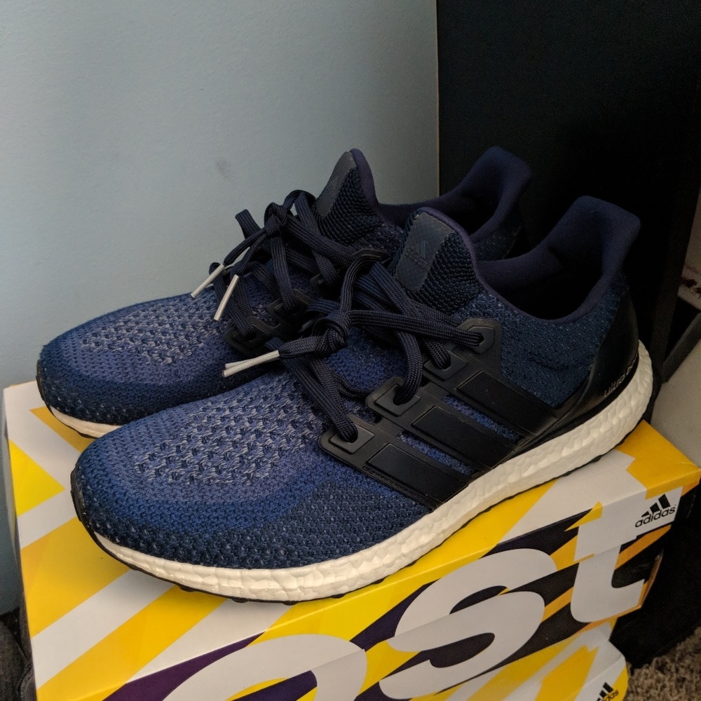 Adidas ultra boost 2.0 collegiate navy